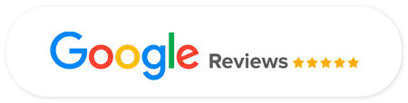 Five-star Google reviews badge